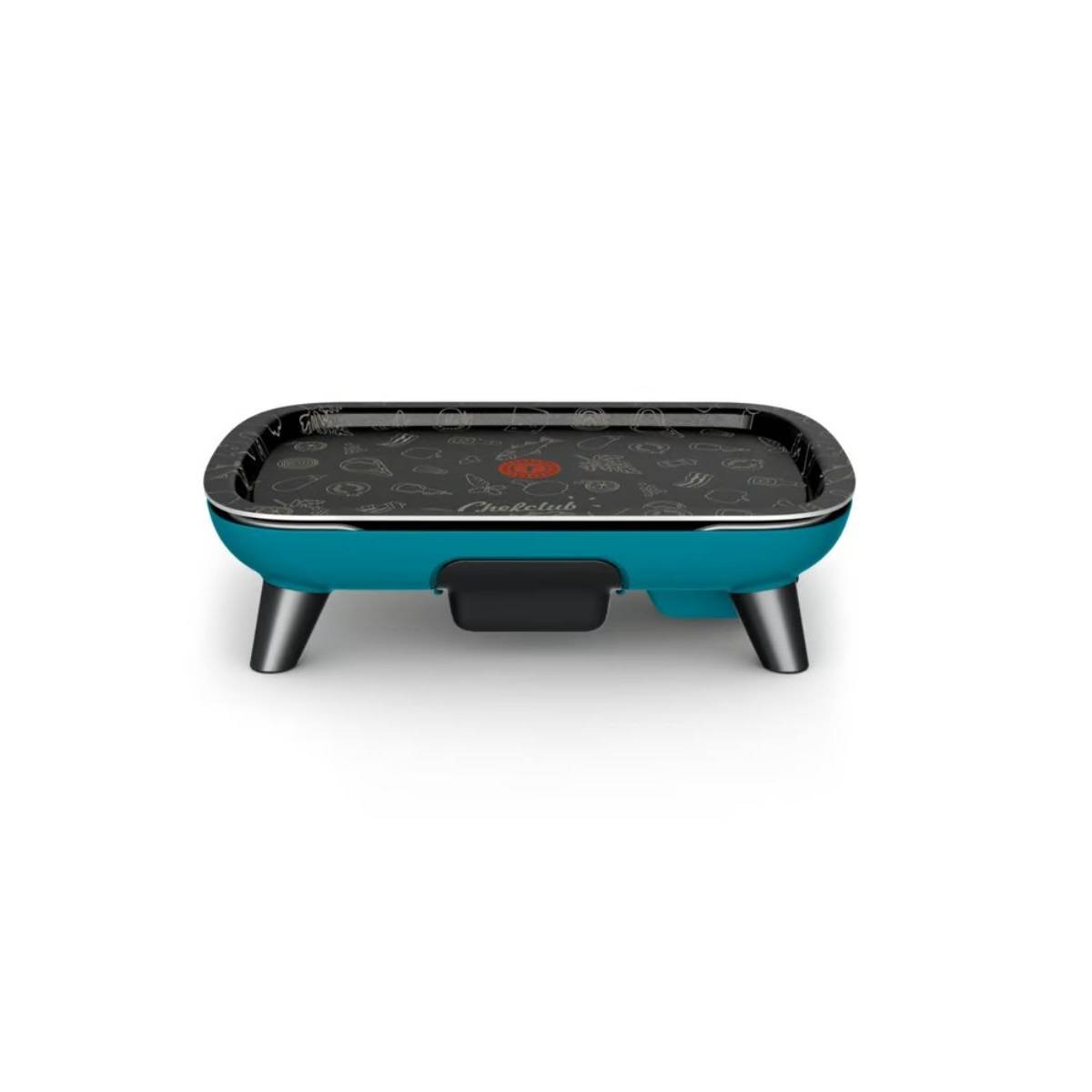 Plancha électrique 2400w 45.5 x 30 cm bleu CB657410 Tefal