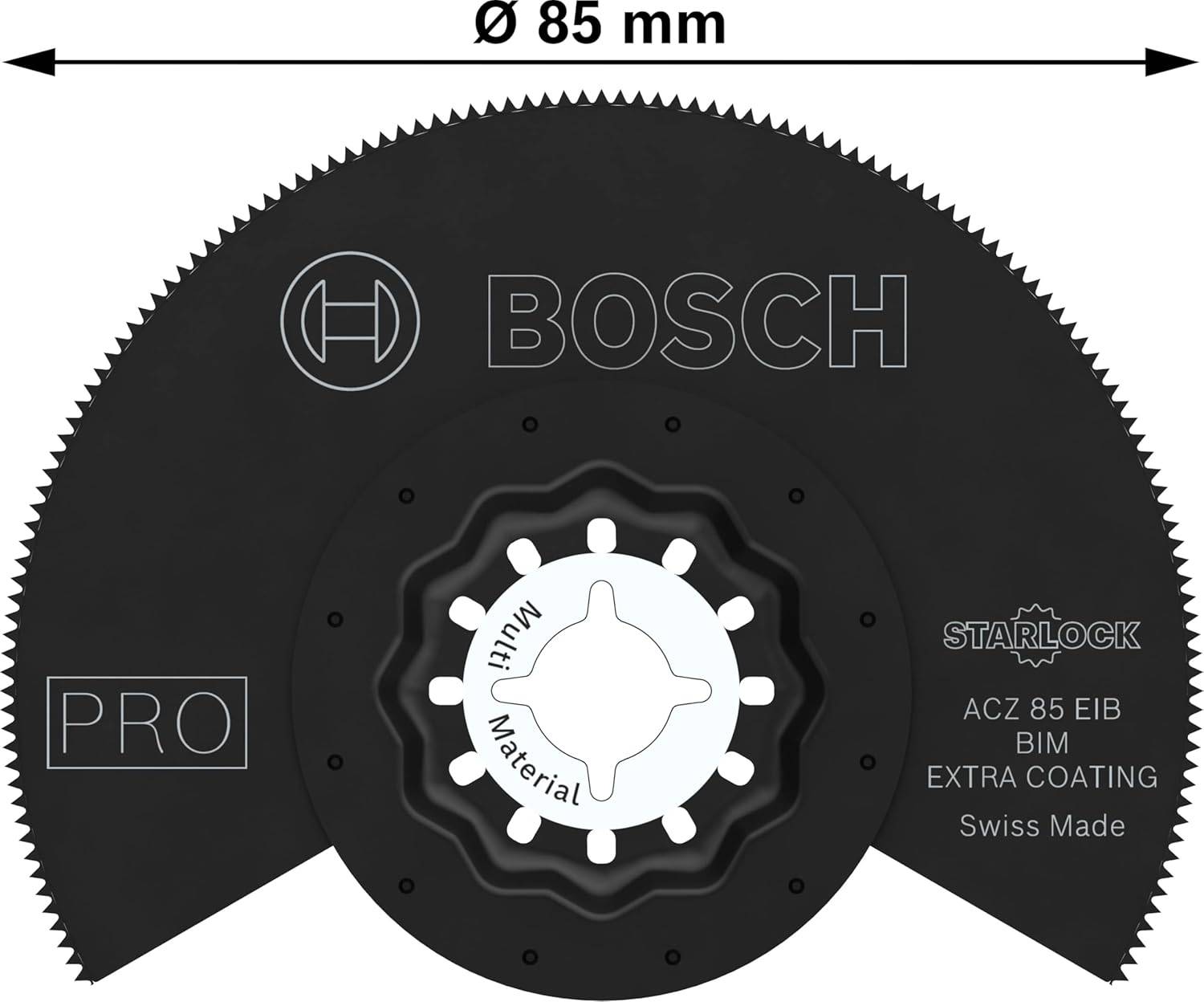 Bosch - Lame de scie Starlock BOSCH ACZ 85 EB - Ø85mm - bois et métal non trempé - 2608661636 - Image 4