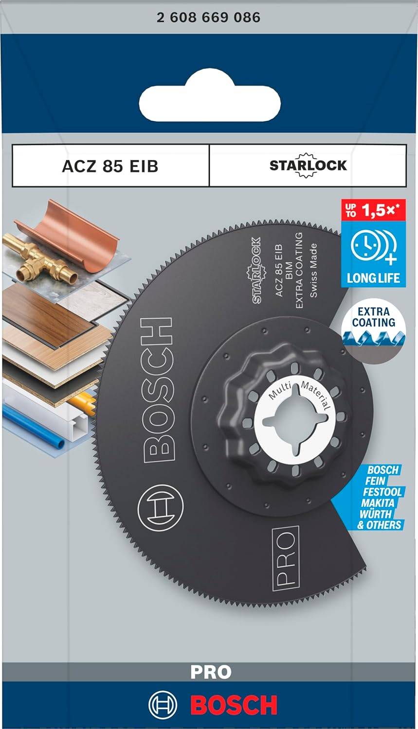 Bosch - Lame de scie Starlock BOSCH ACZ 85 EB - Ø85mm - bois et métal non trempé - 2608661636 - Image 5