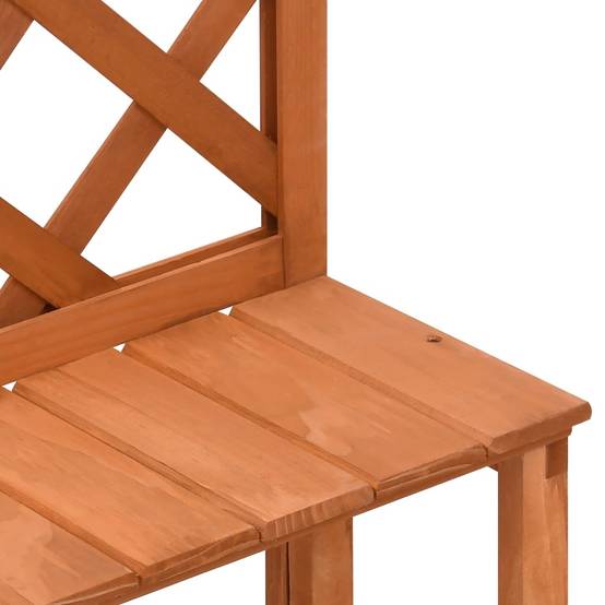 PANGIVO - Support de plantes avec treillis bois de sapin naturel 70 x 42 x 115 cm - PANGIVO - Image 5