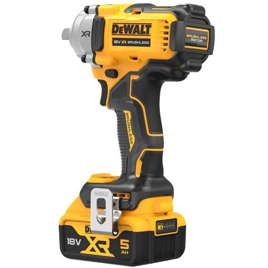 Boulonneuse à chocs 1/2' compacte XR 18V - DEWALT - avec 2 batteries 18V 5.0Ah - chargeur - coffret - DCF892P2T-QW - Image 3
