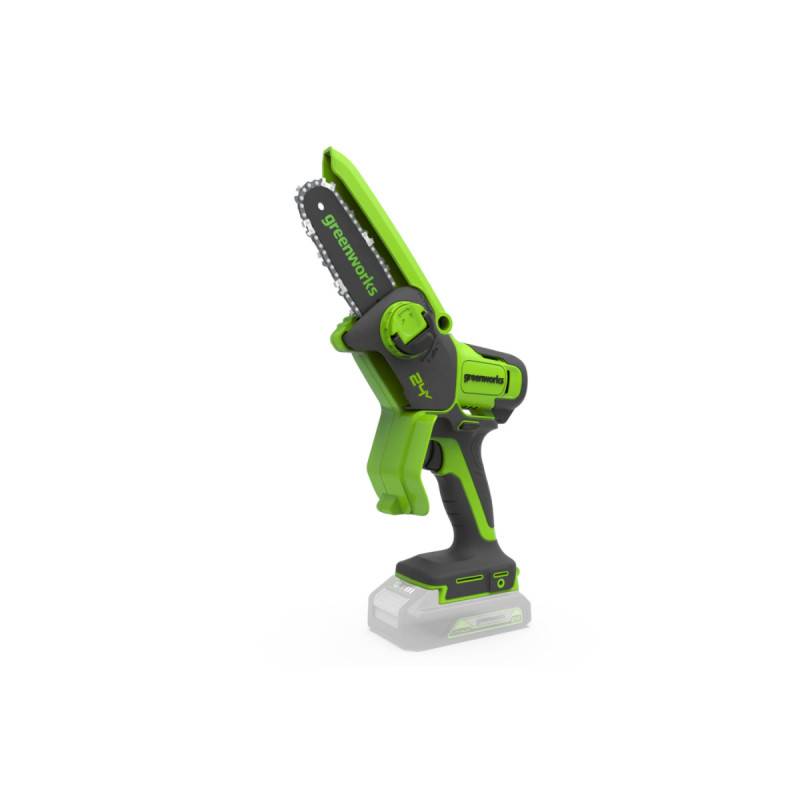 Greenworks - Scie de jardin 10 cm 24V GREENWORKS - Sans batterie ni chargeur - G24MCS10