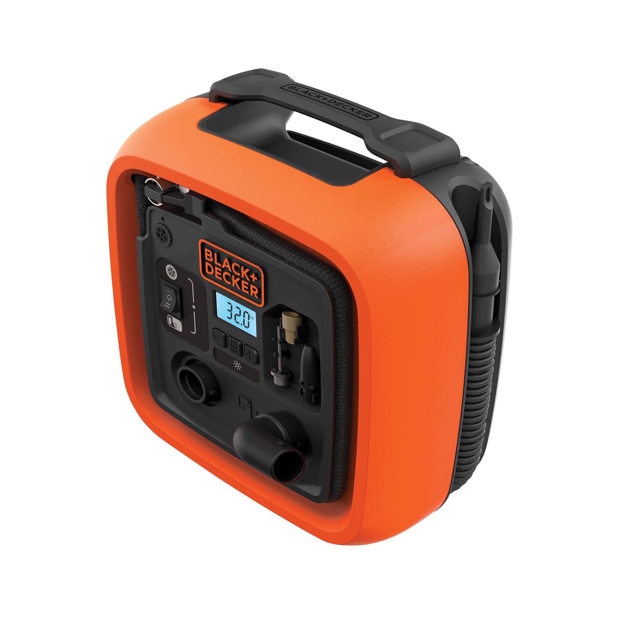 Gonfleur-compresseur filaire - 11 bars 160 PSI BLACK+DECKER ASI400-XJ - Image 2