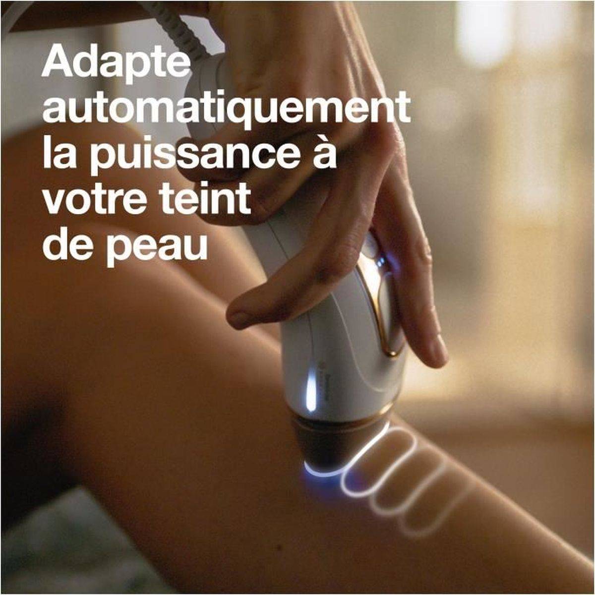 Braun - Appareil d’épilation IPL Silk-expert Pro 5, SkinPro 2.0, 10 niveaux d’intensité, blanc - Braun - Image 5