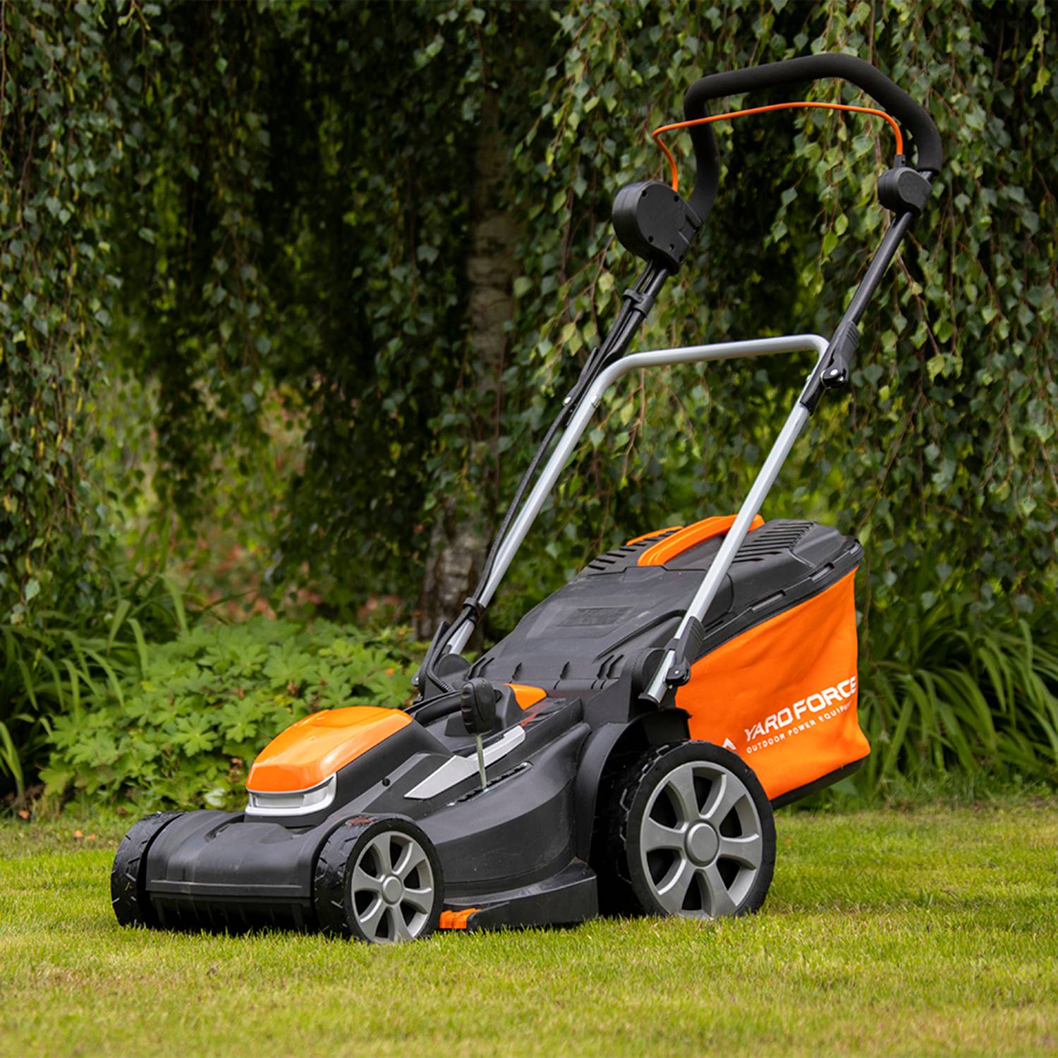 Yard Force - Tondeuse à gazon rotative sans fil 37cm batterie lithium Ion 40V  Yard Force LM G37A - Image 4