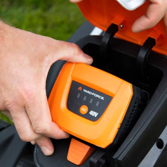 Yard Force - Tondeuse à gazon rotative sans fil 37cm batterie lithium Ion 40V Yard Force LM G37A - Image 5