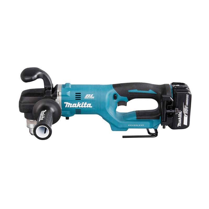 Makita - Perceuse visseuse d'angle 8V 13 mm - MAKITA - avec 2 batteries 5.0Ah - chargeur - coffret - DDA450RTE - Image 3