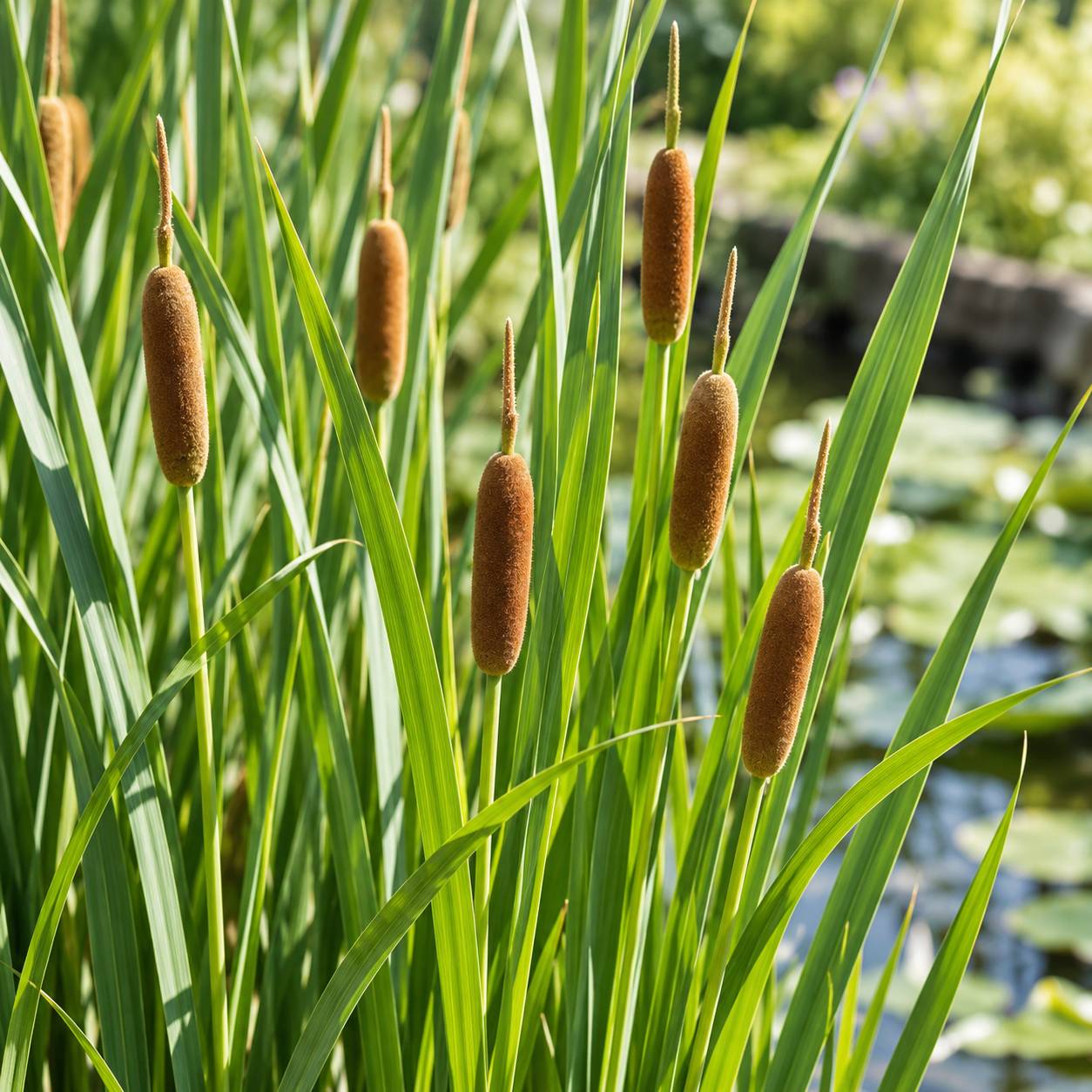 Massette à feuilles étroites - Typha angustifolia - Image 3