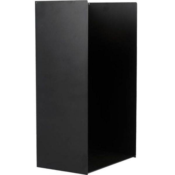 Magnus - Porte-bûches en acier noir 80 cm Kielce Magnus - Image 1