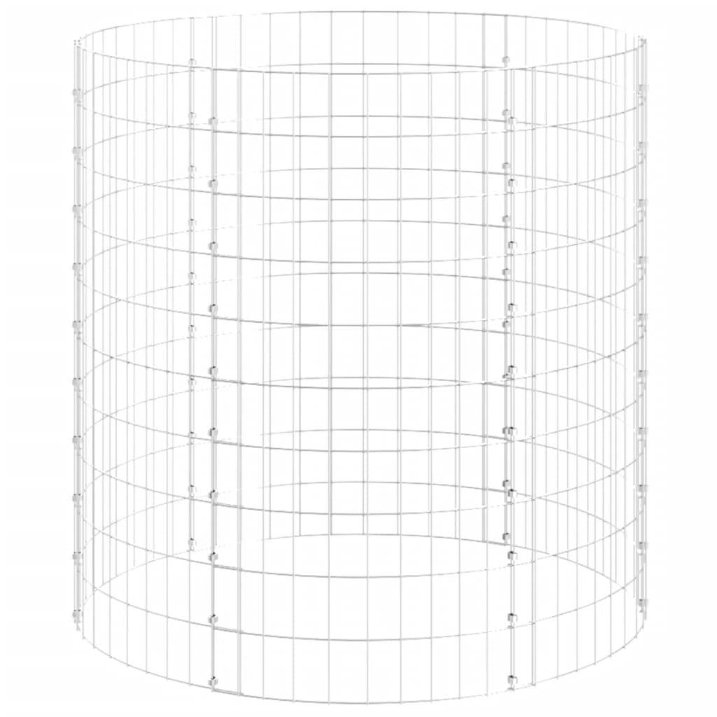 ComfortXL - Composteur jardin XXL acier galvanisé grande capacité Ø100x100 cm – ComfortXL Outdoor Living - Image 2