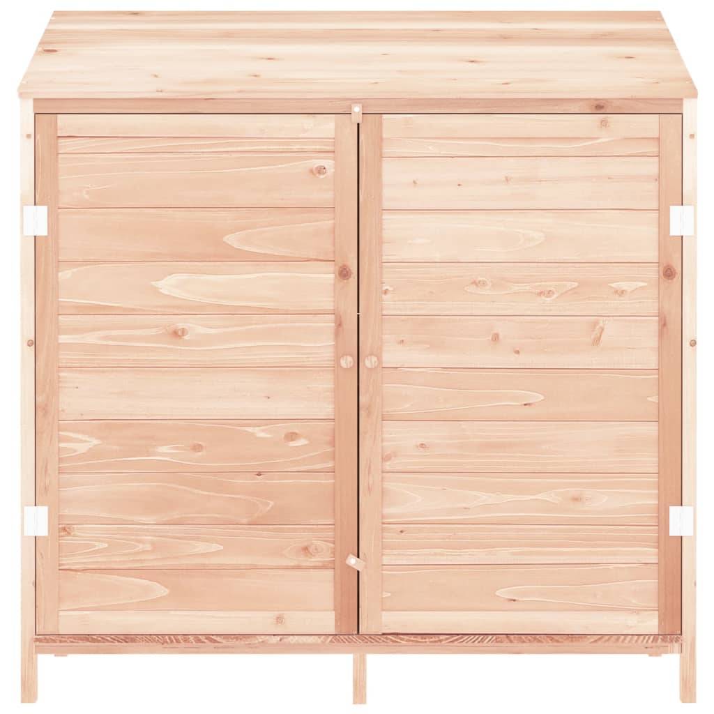 Vidaxl - Remise de jardin 102x52x112 cm Bois de sapin solide vidaXL 152182 - Image 4