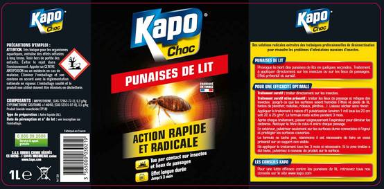 Kapo - Kapo Pièges à Punaises De Lit Pulvérisateur 1l - Kpro - Image 2