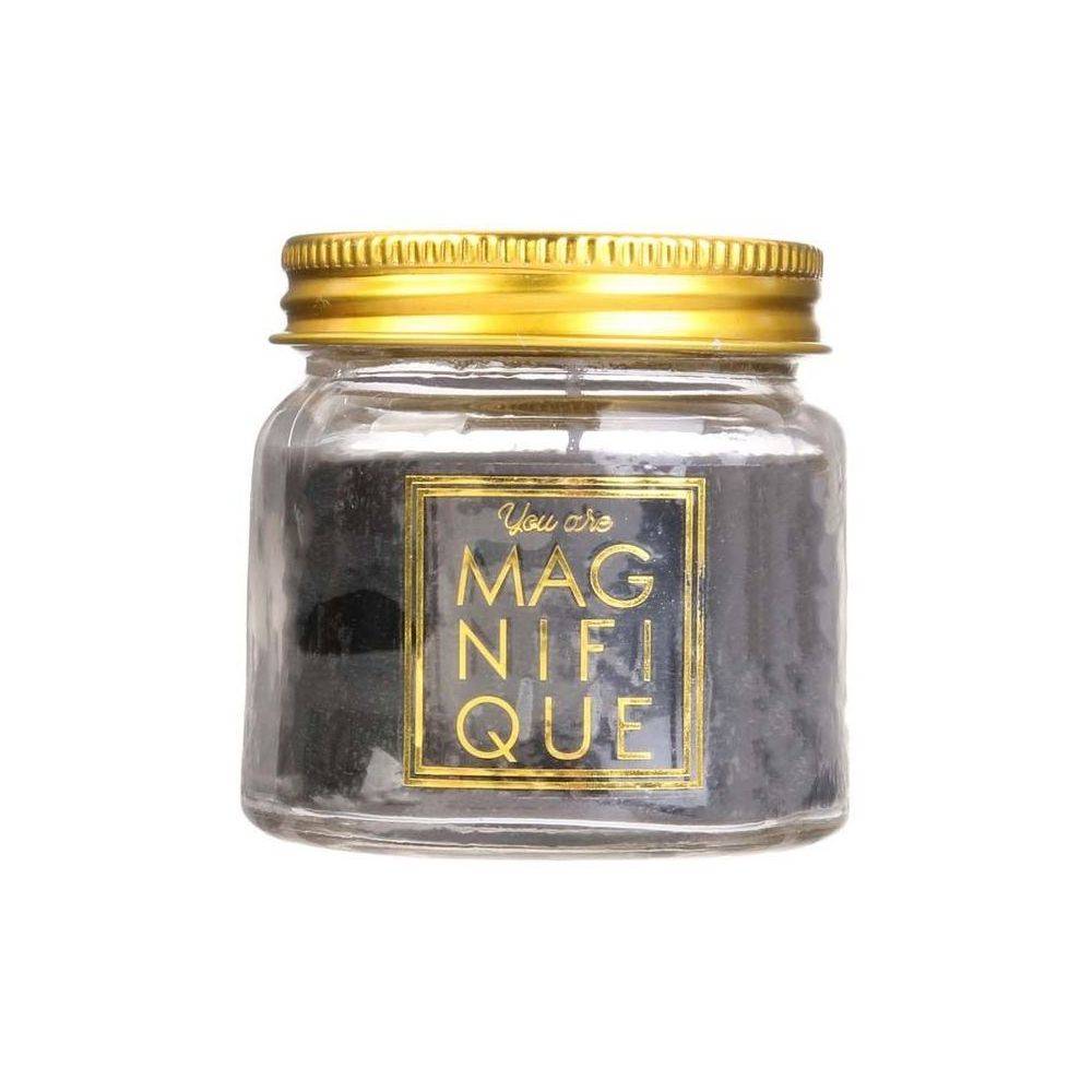 The Home Deco Factory - Bougie en pot message scintillant senteur fleur de coton (Lot de 3) - Image 3