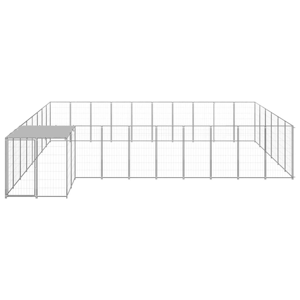Chenil XXL pour Chien en Acier Extérieur Jardin avec Toit de Protection 19,36 m² - ComfortXL Pet Living - Image 2
