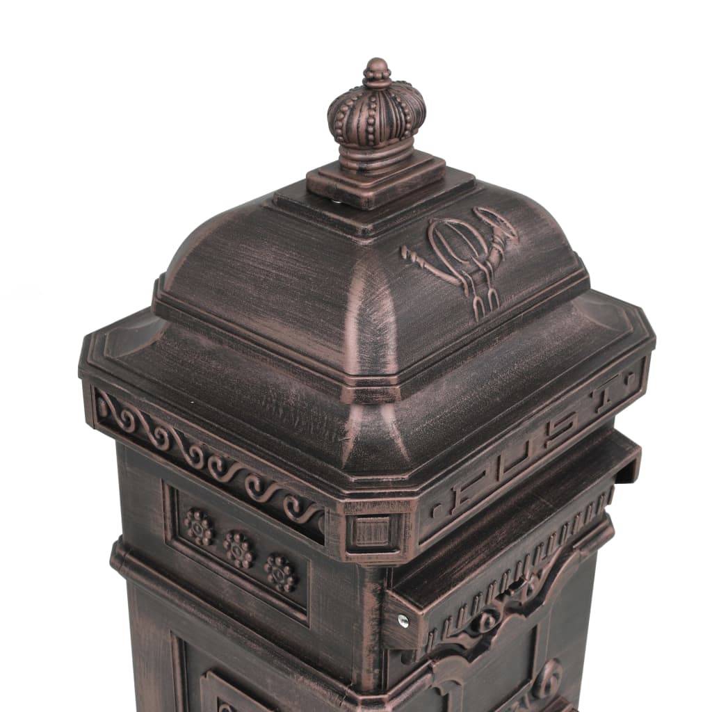 Boîte aux lettres Brun 36 X 32 cm - Prolenta Premium - Image 9