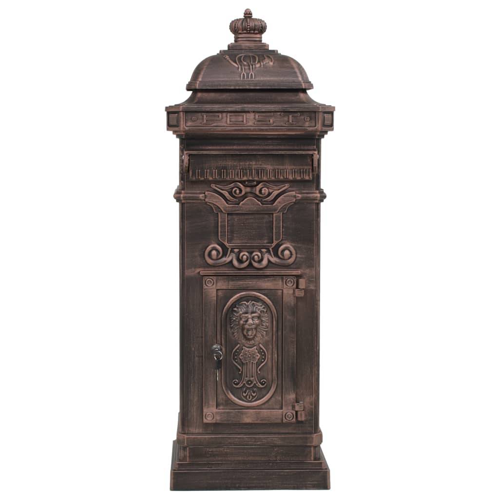 Boîte aux lettres Brun 36 X 32 cm - Prolenta Premium - Image 3