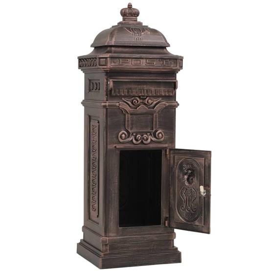 Boîte aux lettres Brun 36 X 32 cm - Prolenta Premium - Image 4