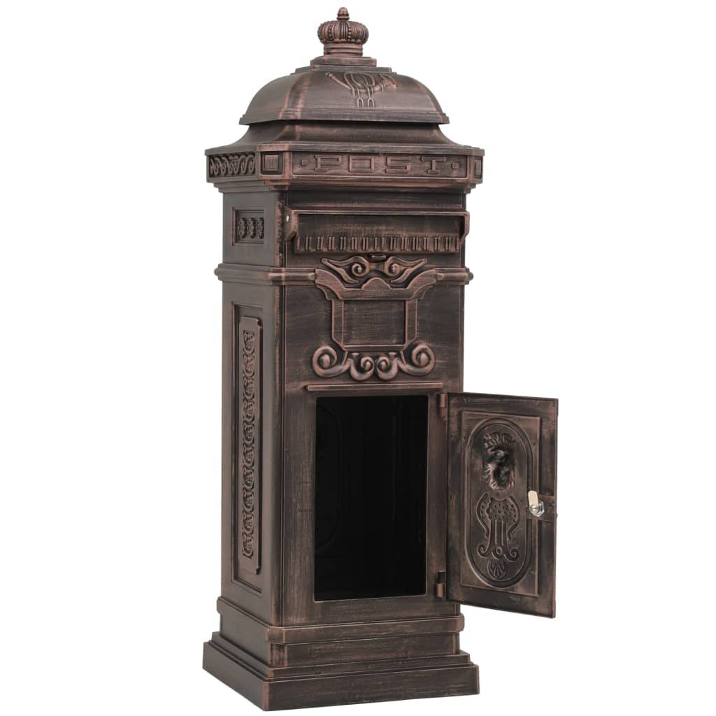 Boîte aux lettres Brun 36 X 32 cm - Prolenta Premium - Image 4