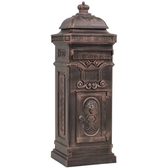 Boîte aux lettres Brun 36 X 32 cm - Prolenta Premium - Image 2