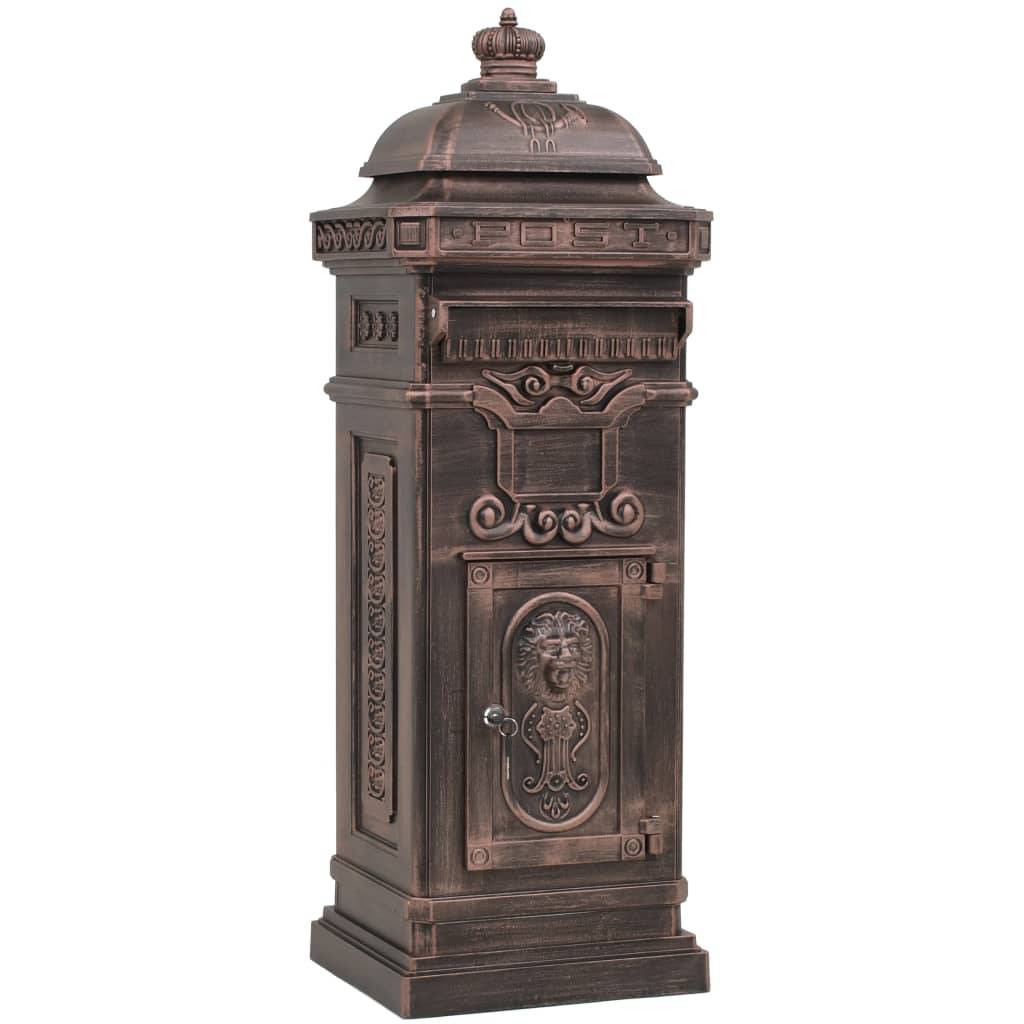 Boîte aux lettres Brun 36 X 32 cm - Prolenta Premium - Image 2
