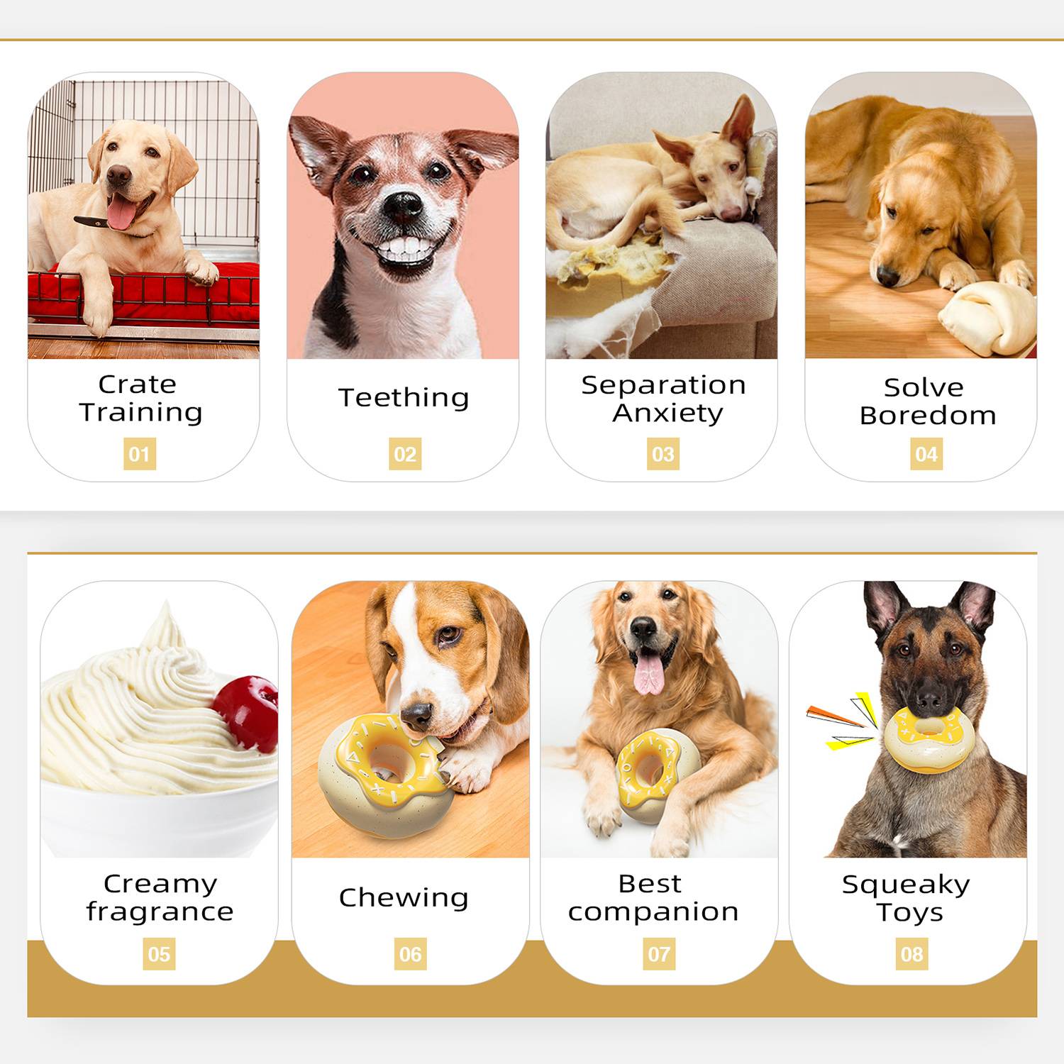 Jouets pour chien - Indestructibles, résistants et interactifs - Image 2