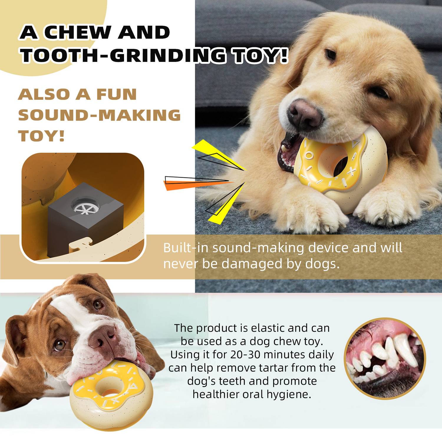 Jouets pour chien - Indestructibles, résistants et interactifs - Image 5