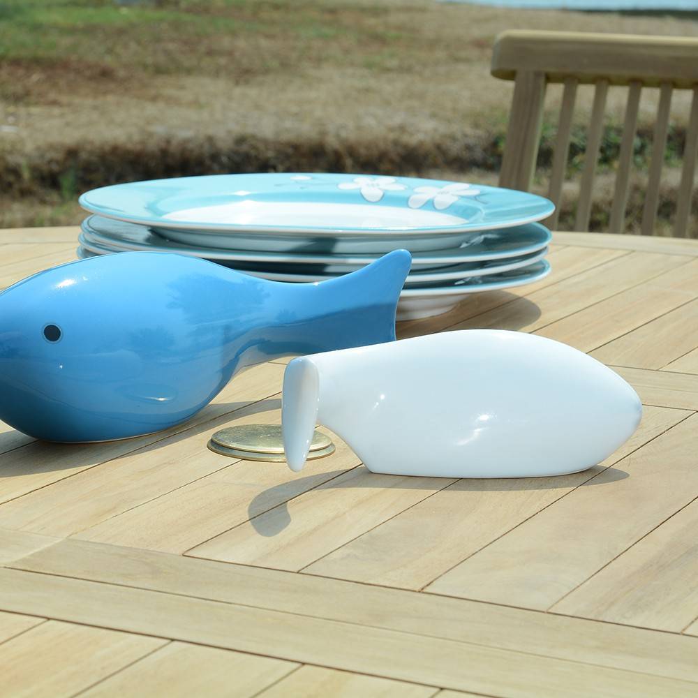 Salon de jardin teck massif Padang, 6 chaises - TECK'Attitude - Image 3