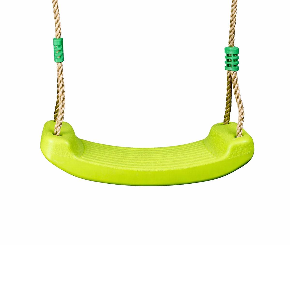 Trigano Jardin - Balançoire double avec echelle de corde - Techwood Harmonie BLOU FUN- Aléo by Trigano - Image 3