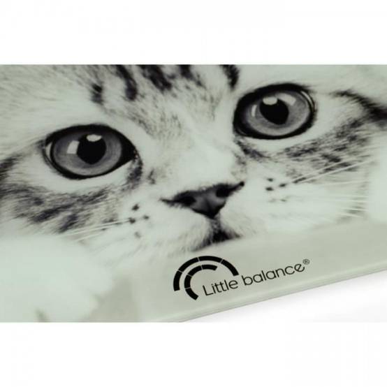 Balance - Pese Personne Pese personne électronique LITTLE BALANCE - design The Cat - 180kg 100g - Image 3