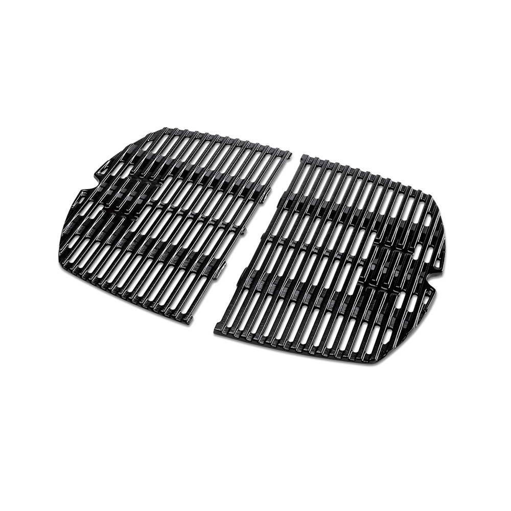 Weber - 2 grilles en fonte émaillée pour barbecue Q 200/2000 - Image 1