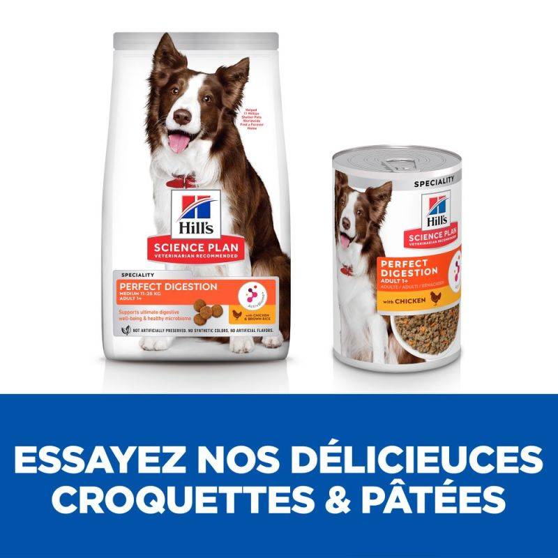 Croquettes chien SCIENCE PLAN ADULT PERFECT DIGESTION MEDIUM 14 kg - Image 4