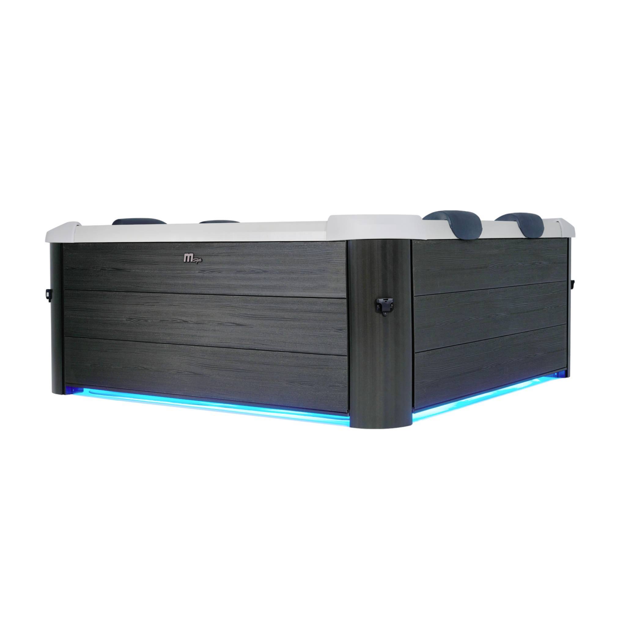 sweeek - Spa rigide MSPA 6 places 4 coussins hydromassages. 8 filtres + bâche incluse 180 cm x 65 cm | sweeek - Image 5