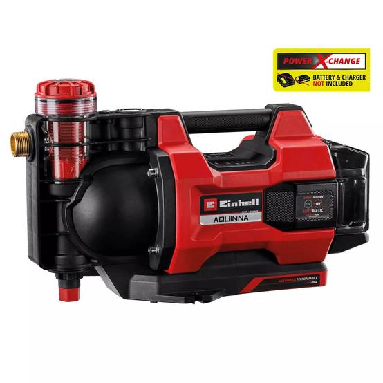 Einhell - Pompe jardin auto. AQUINNA 18/30 F LED - 18V - 3000L/h - 2,8 bars - mode BOOST/ECO - sans batterie Einhell - Image 1