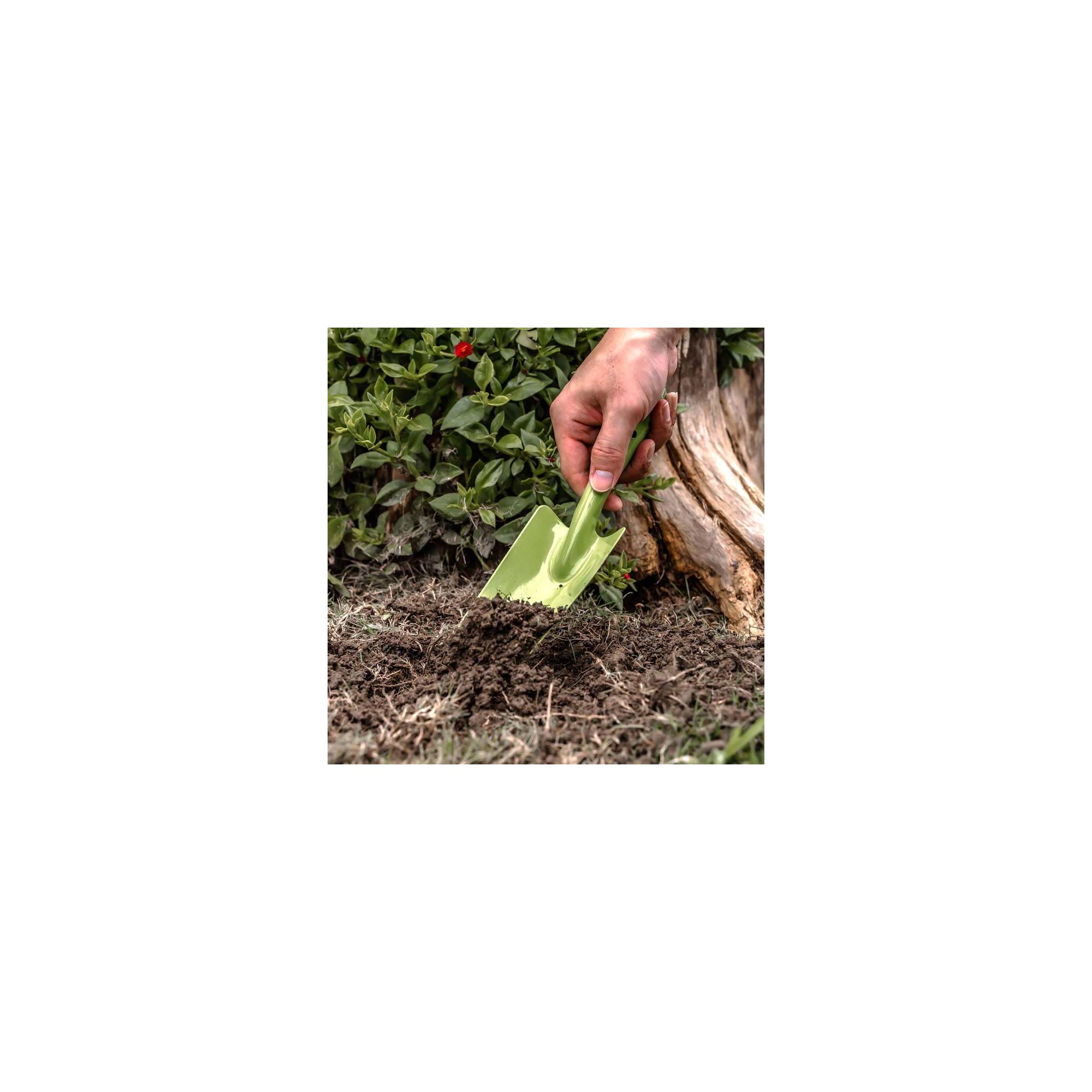 Transplantoir pour jardinage - Suan - En acier - Dimensions : 26 x 6 cm - Image 2