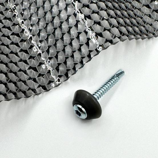 MK PC DIAMONDS rondelle d'étanchéité grise pour vis, pour revêtement en polycarbonate, 50 pièces - Image 2