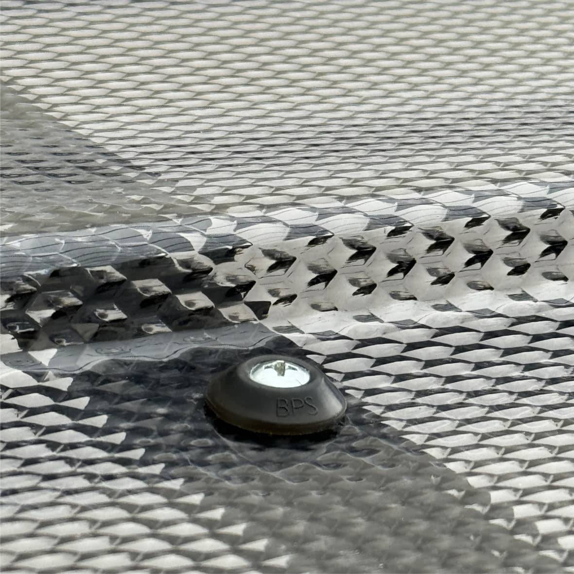 MK PC DIAMONDS rondelle d'étanchéité grise pour vis, pour revêtement en polycarbonate, 50 pièces - Image 3