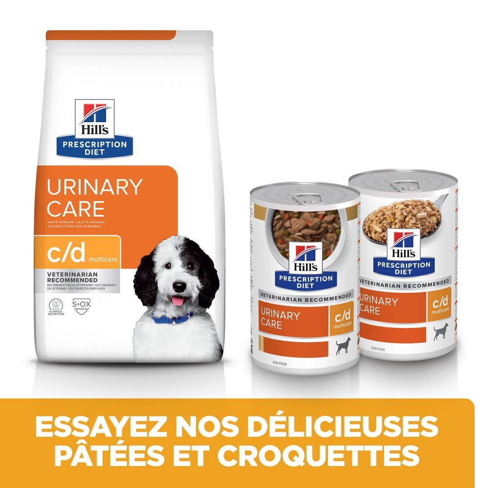 CROQUETTES CHIEN ADULT PRESCRIPTION DIETS C/D URINARY - HILL'S 4 kg - Image 3