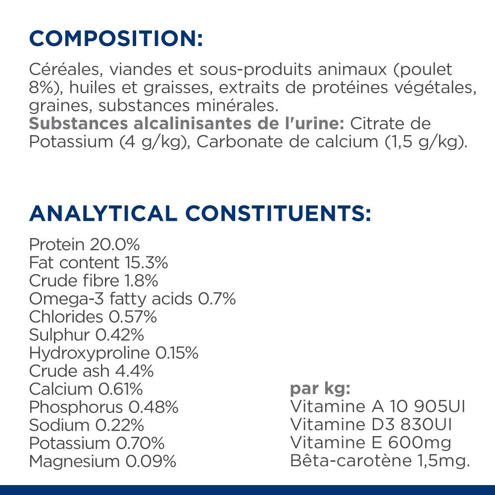 CROQUETTES CHIEN ADULT PRESCRIPTION DIETS C/D URINARY - HILL'S 4 kg - Image 8