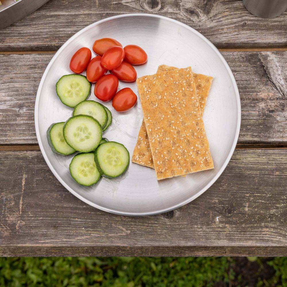 Esschert Design - Assiette en acier inoxydable Patio Unitaire - Image 2