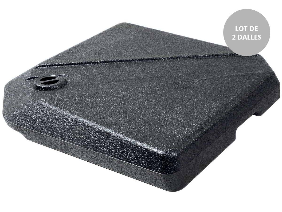 Eda - Dalle parasol déporté à remplir - Anthracite