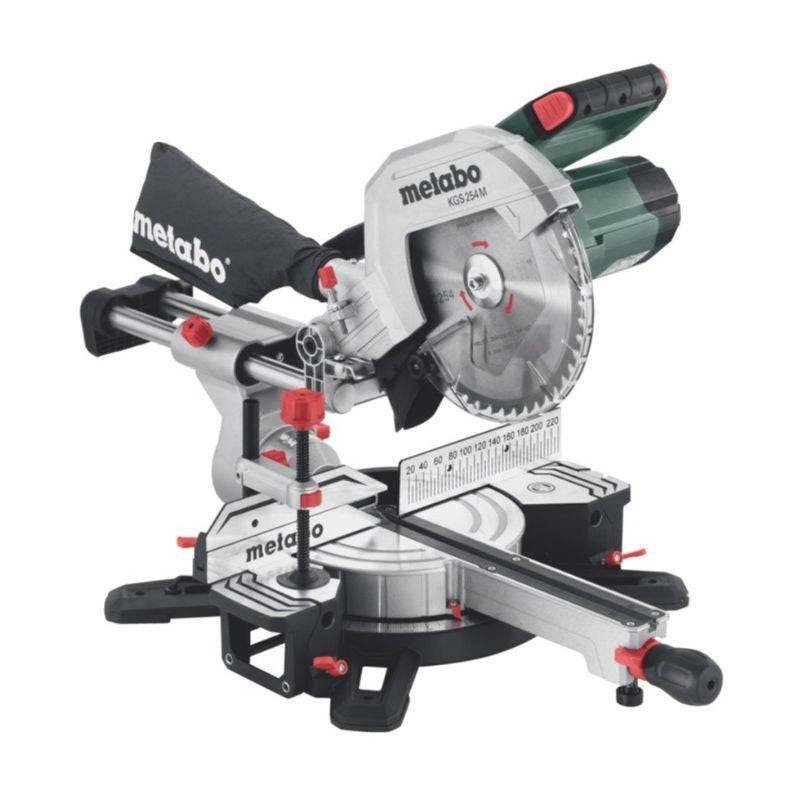 Metabo - Scie à onglets radiale KGS 254 M - 1200W Ø 254 mm - METABO - 613254000 - Image 1