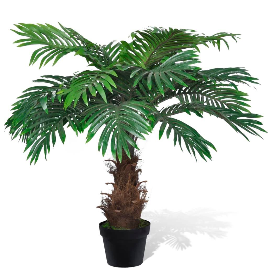 Vidaxl - Palmier cycus artificiel avec pot 80 cm - Image 1