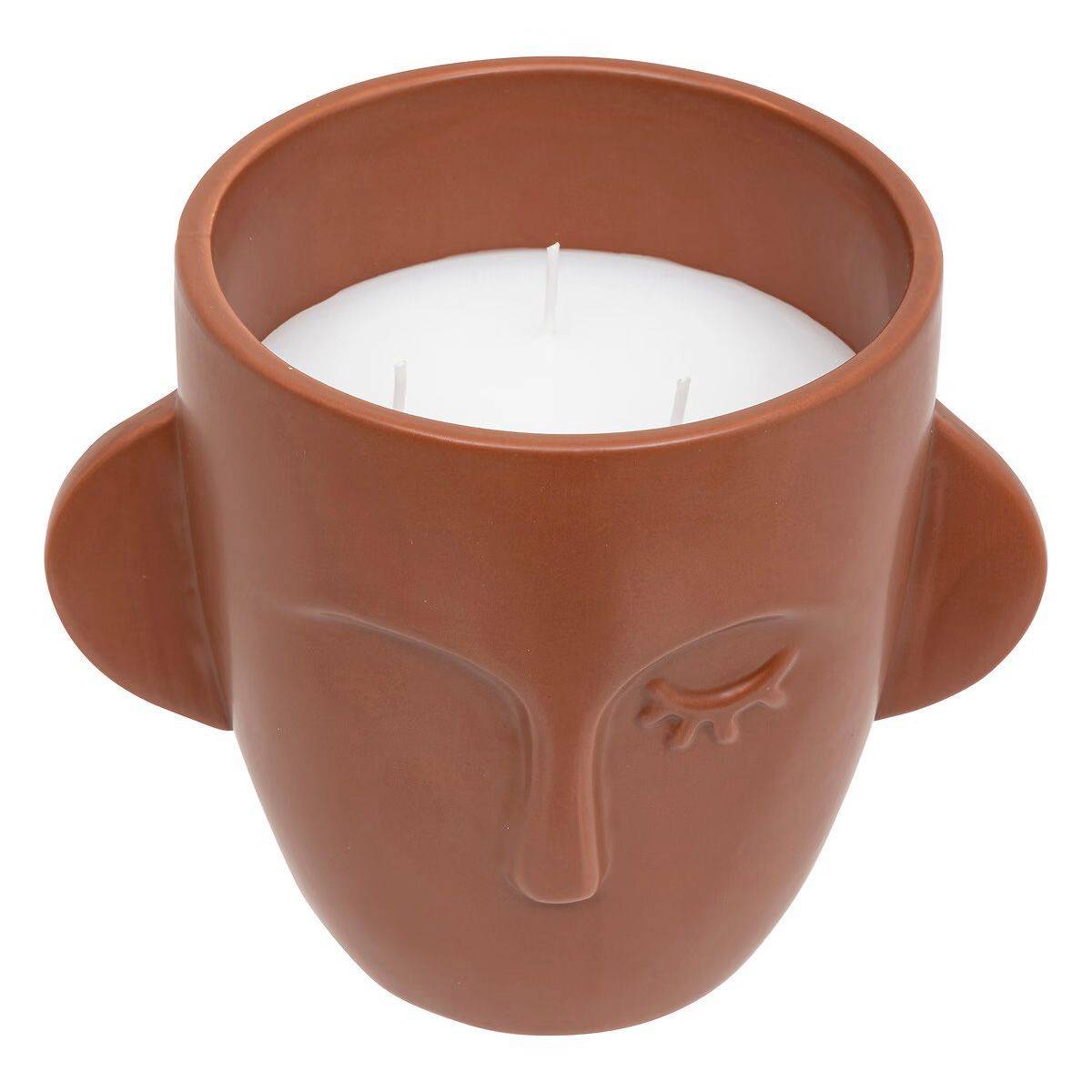 Bougie Parfumée en Céramique "Maya" 520g Vanille
