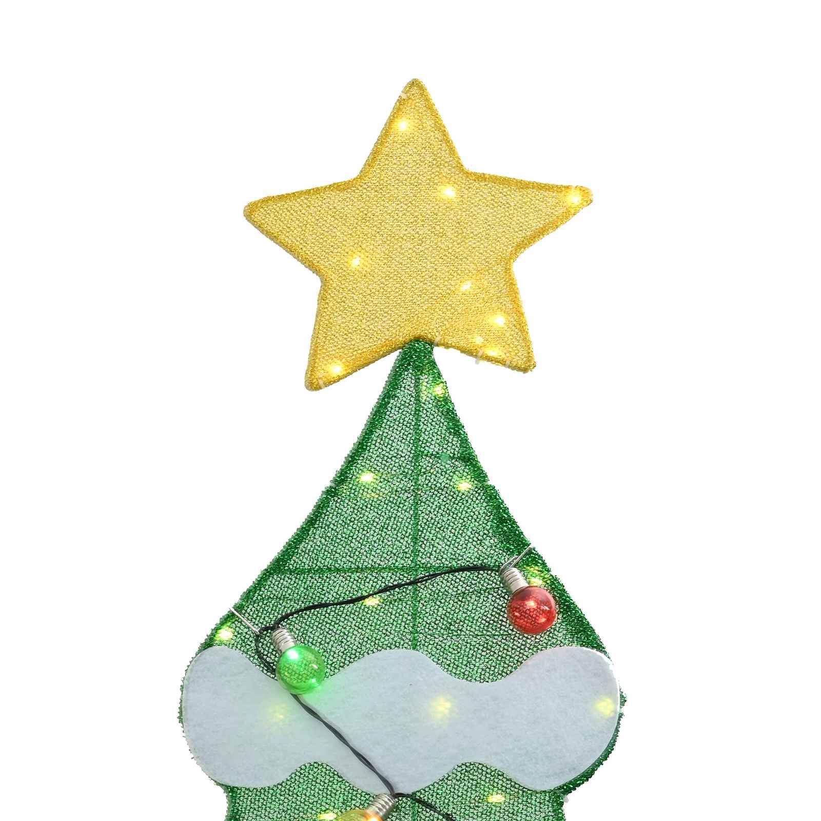Maison Chic - Sapin de Noël | Arbre de Noël lumineux avec 3 boîtes-cadeaux 2D blanc chaud Maison Chic - Image 9