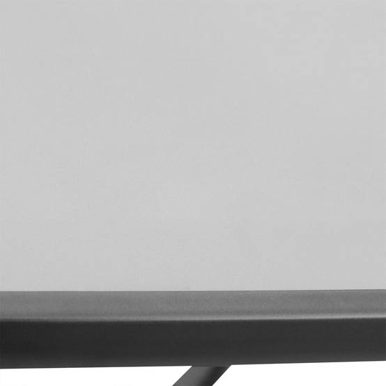 PANGIVO - Table de jardin carrée en métal et verre, noire, 68.5 x 68.5 x 84 cm - PANGIVO - Image 7