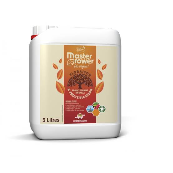 Engrais BIO VEGAN Bloom 5 litres Master Grower - Hydropassion - Image 2
