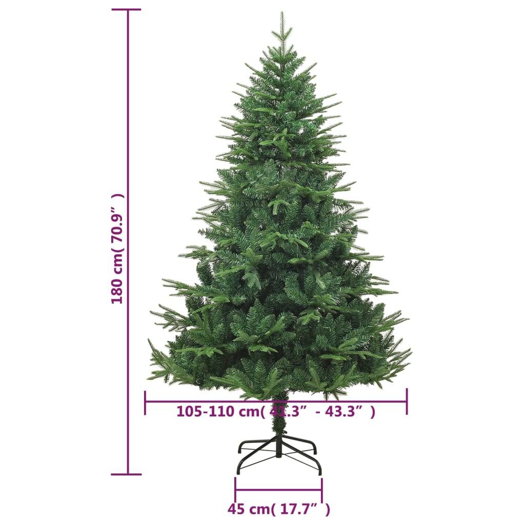 Maison Chic - Sapin De Noël - Arbre de Noël artificiel Vert 180 cm PVC et PE - Image 6