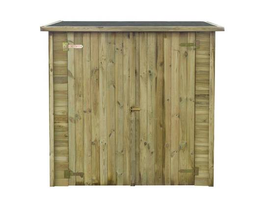Abri Jardin Bois Adossable Lipki - 1.79 X 0.90 X 1.78/1.87 M -habitat Et Jardin - Image 2