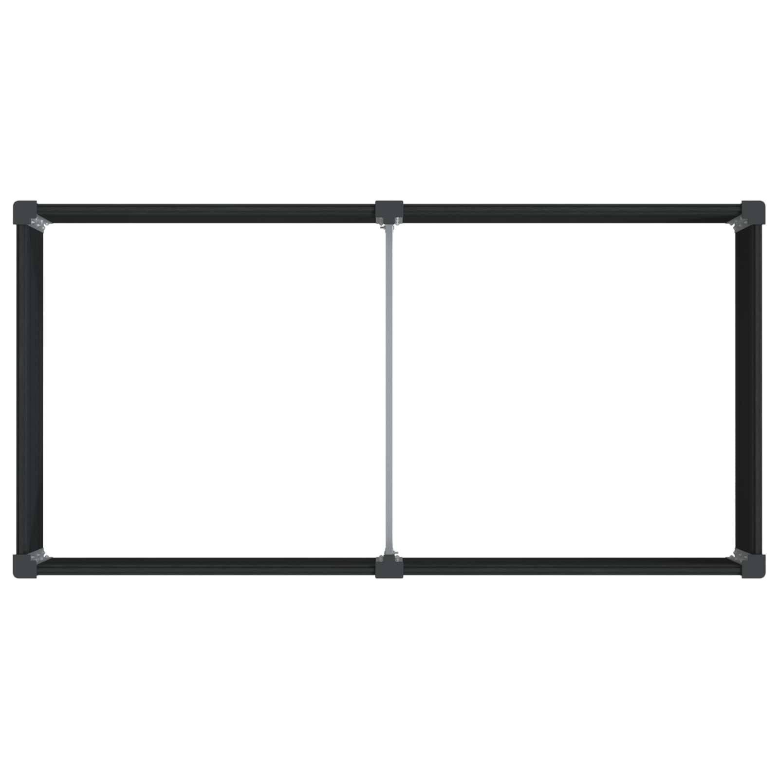 Prolenta Premium - Jardinière aluminium noir 200 x 100 x 91 cm - Prolenta premium p3208.9 - Image 5