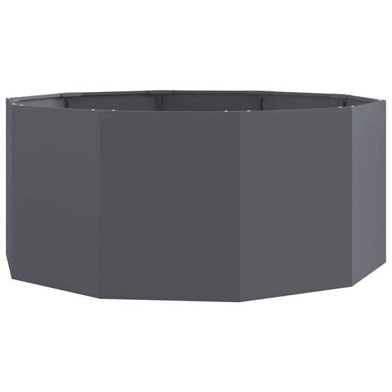 Vidaxl - Jardinière Anthracite 120 x 120 x 50 cm Acier vidaXL 883747 - Image 2
